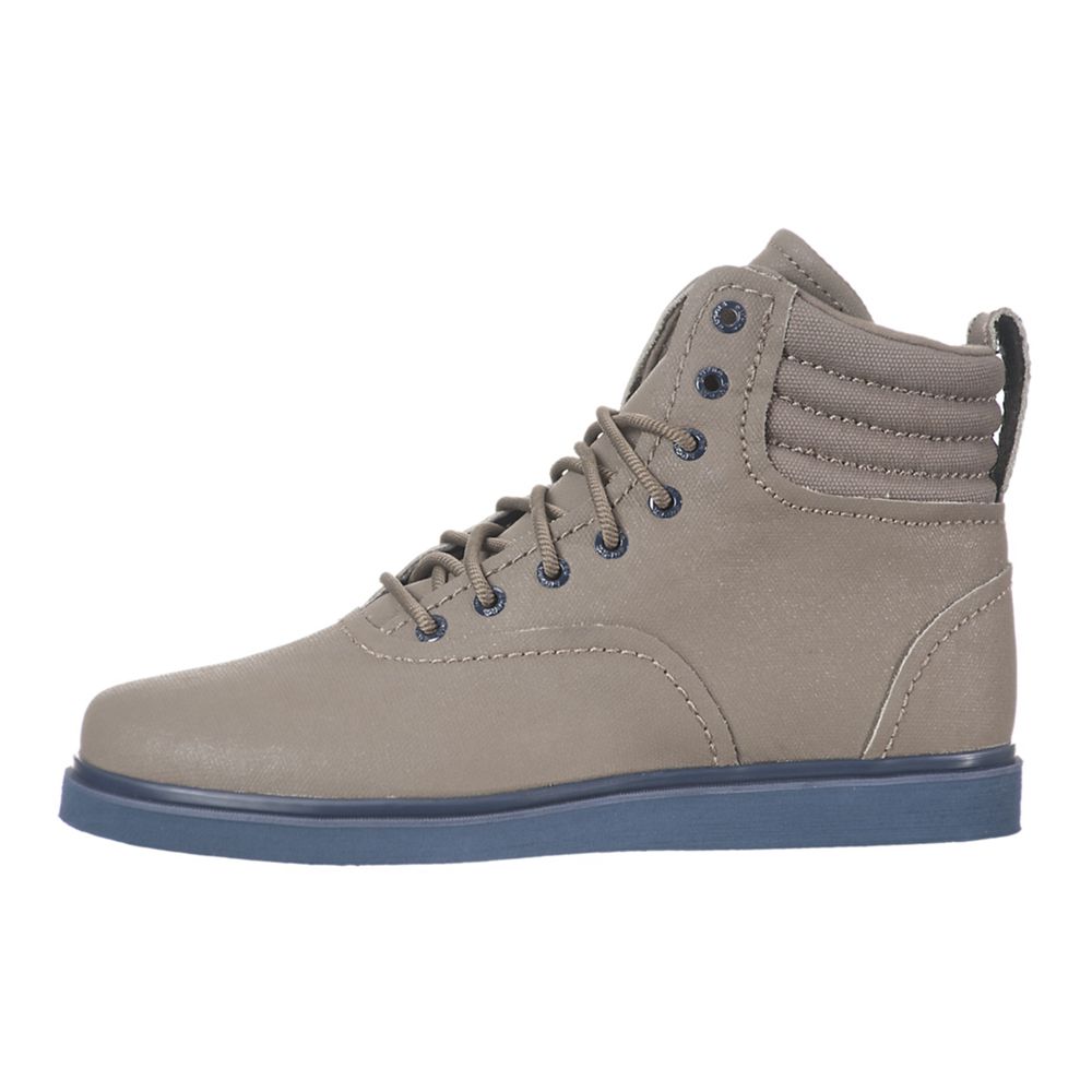 Baskets Montantes Supra Henry Kaki Khaki Homme | ESK-74381653